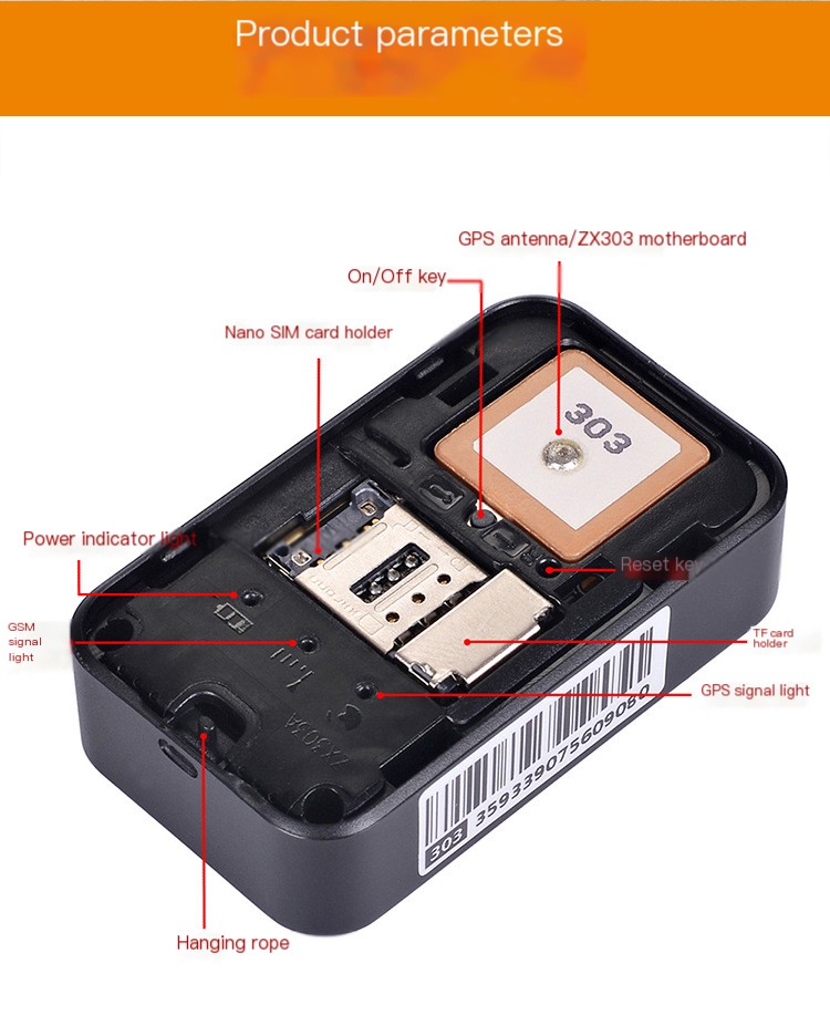 P03 Pet GPS Locator Image 1