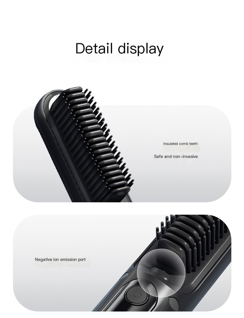 Ionic Hair Straightener Brush Image 11