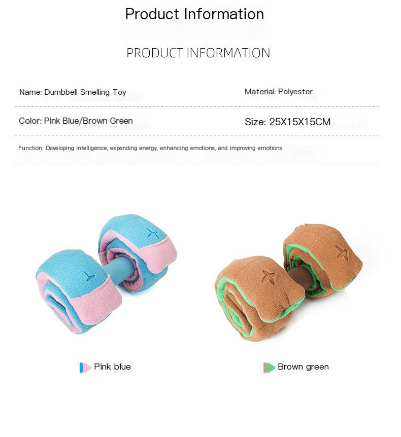 Dog Dumbbell Toy 1