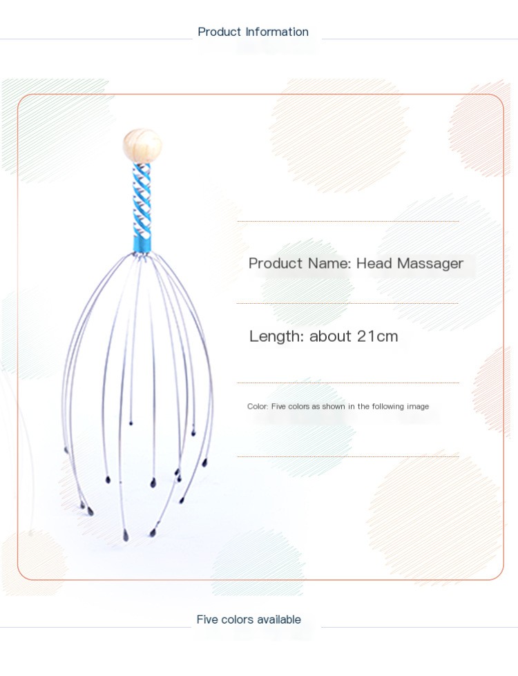 Octopus Head Massager Image 8