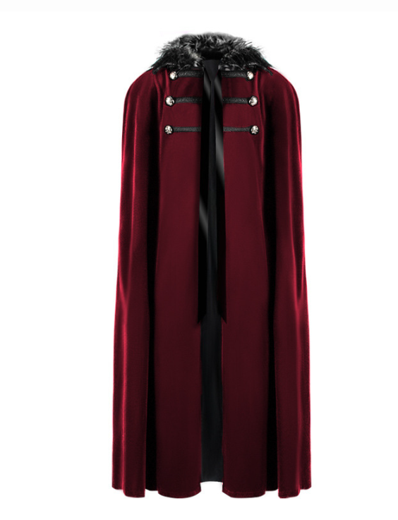 Retro Cloak Coat Image 4
