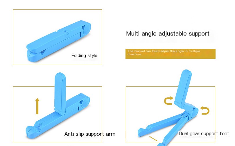 Folding Tripod Stand in Yellow