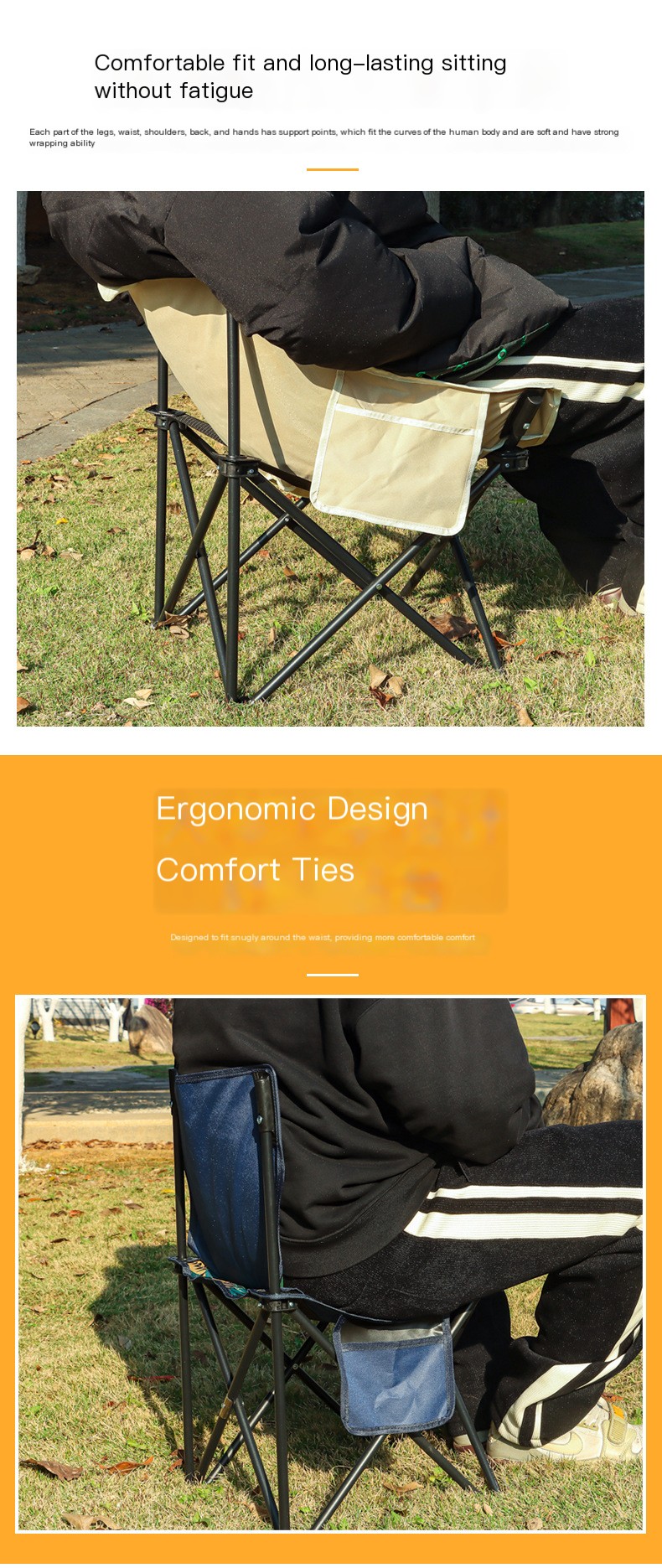 Comfortable outdoor seating