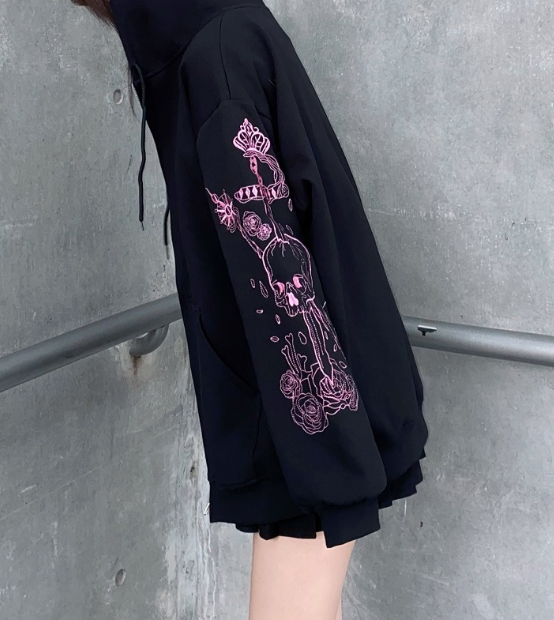 Different Angles of the Hoodie