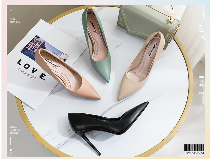 Winter Korean Style High Heels