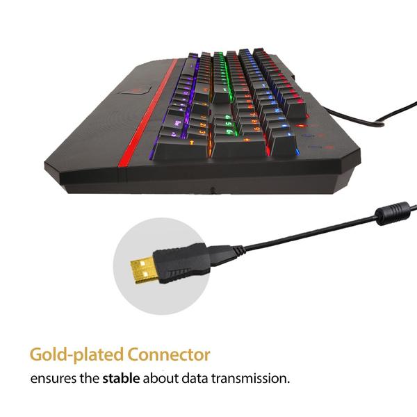 Redragon K558 RGB Lighting