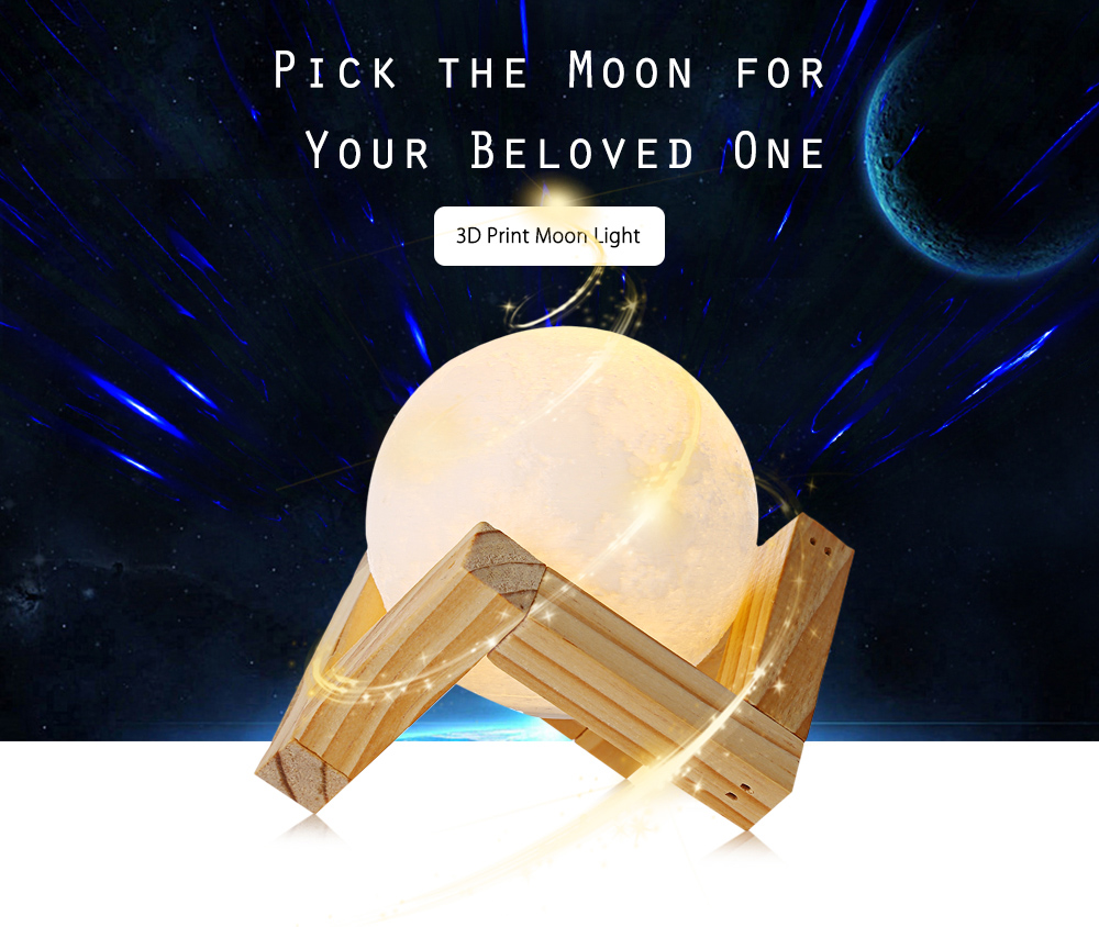 Rechargeable Moon Lamp