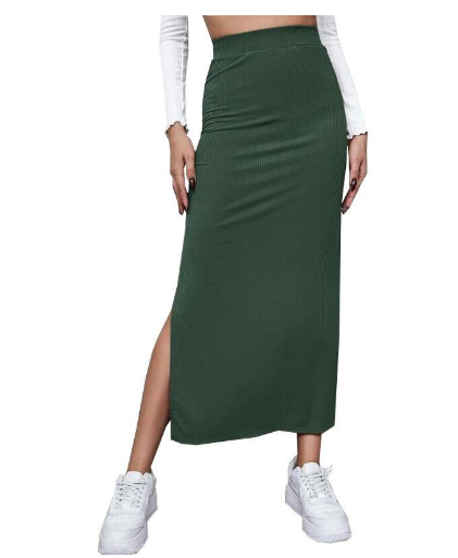 Stylish Woman Wearing Skirt