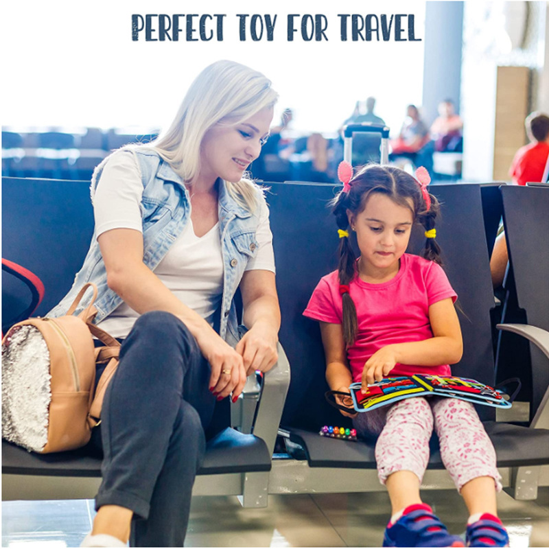 Montessori Busy Board Tiger Style