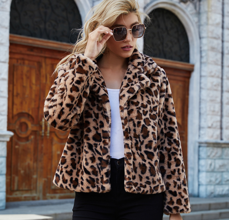 Leopard Print Coat Image 2
