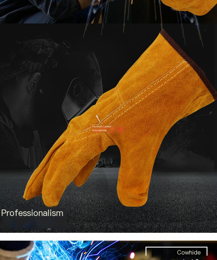 Leather Garden Gloves 4