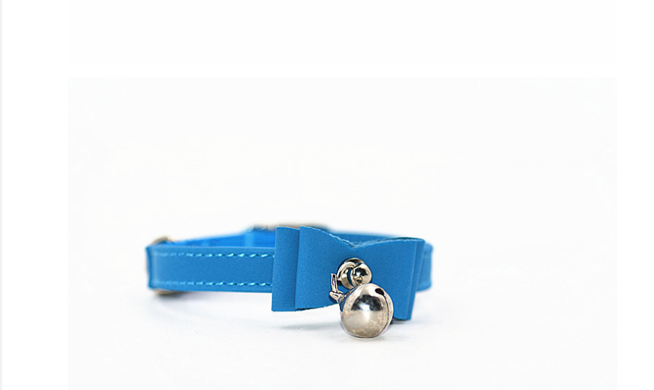 Cute Pet Collar with Bow and Bell