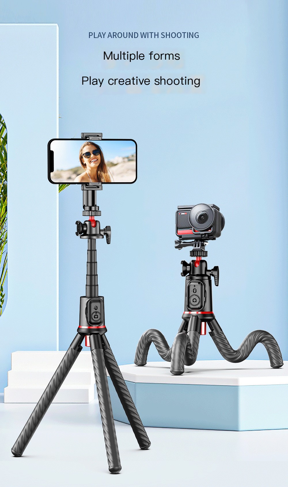 TOKQI Octopus Tripod C03