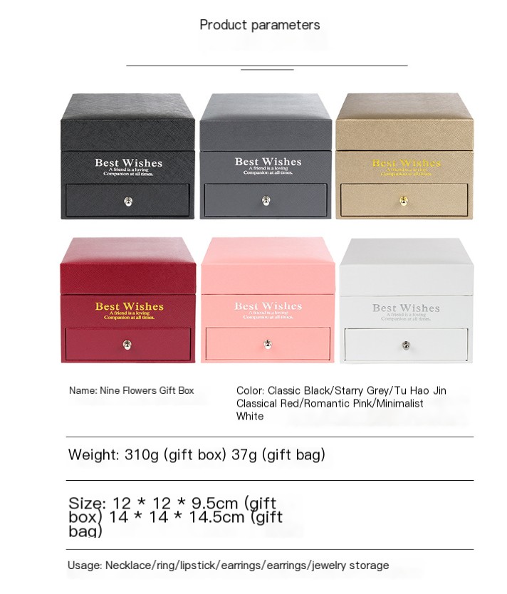 Square Drawer Gift Box Image 1