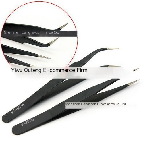 Black Tweezers Set Image 1