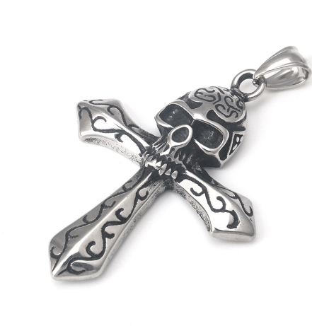 Skull Cross Necklace