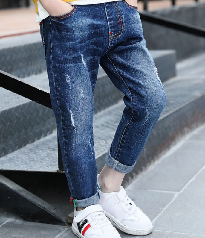 Trendy Korean Style Jeans