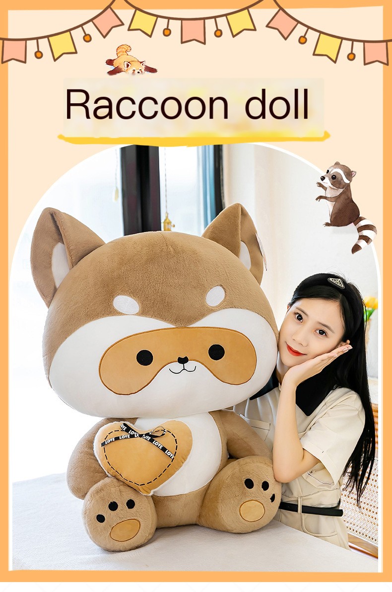 Plush Raccoon Toy 1