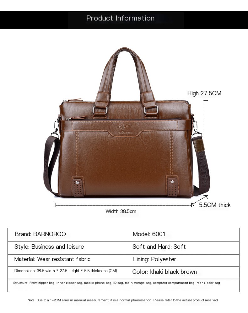 Laptop Bag in Black