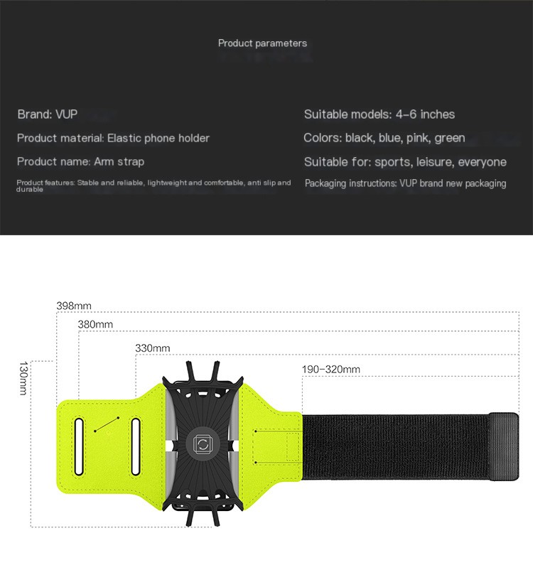 Multi-functional Anti-fall Phone Arm Bag