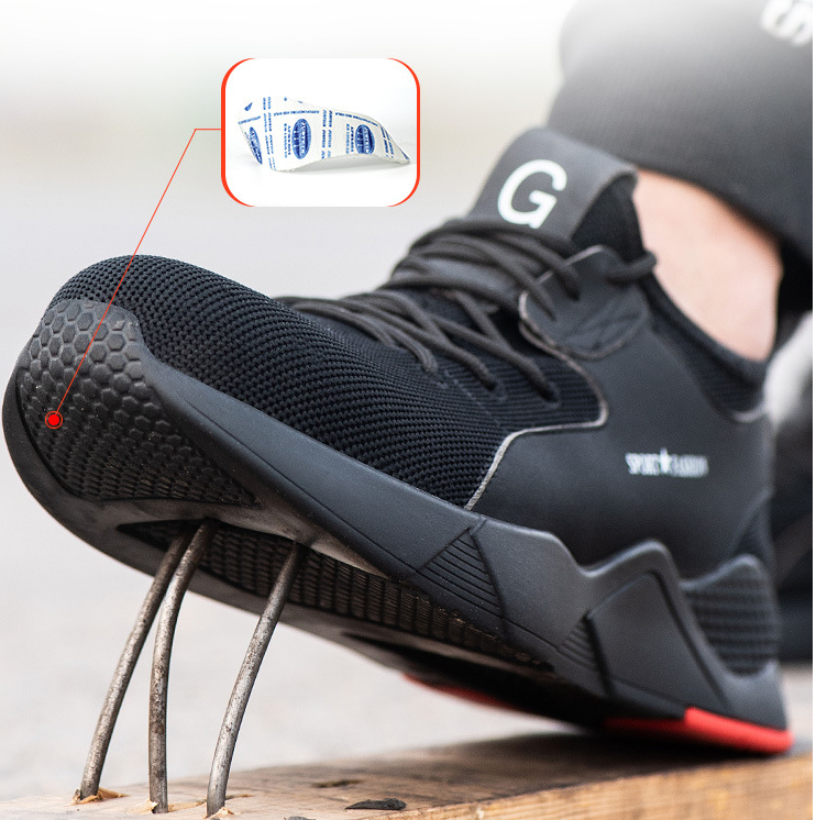 Protective and comfortable safety shoes