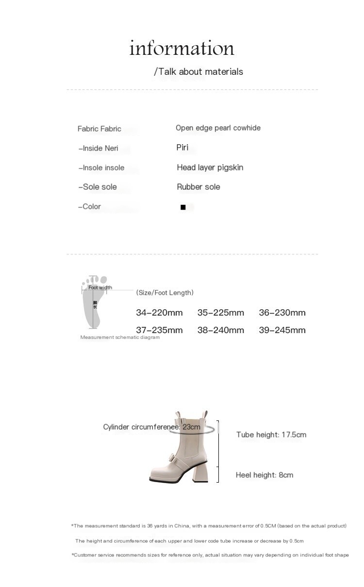 Fashion Women's Leather Bow Martin Boots