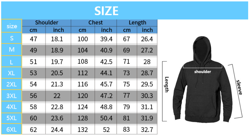 3D Digital Printed Hoodie