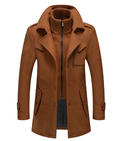Men's Woolen Overcoat 6