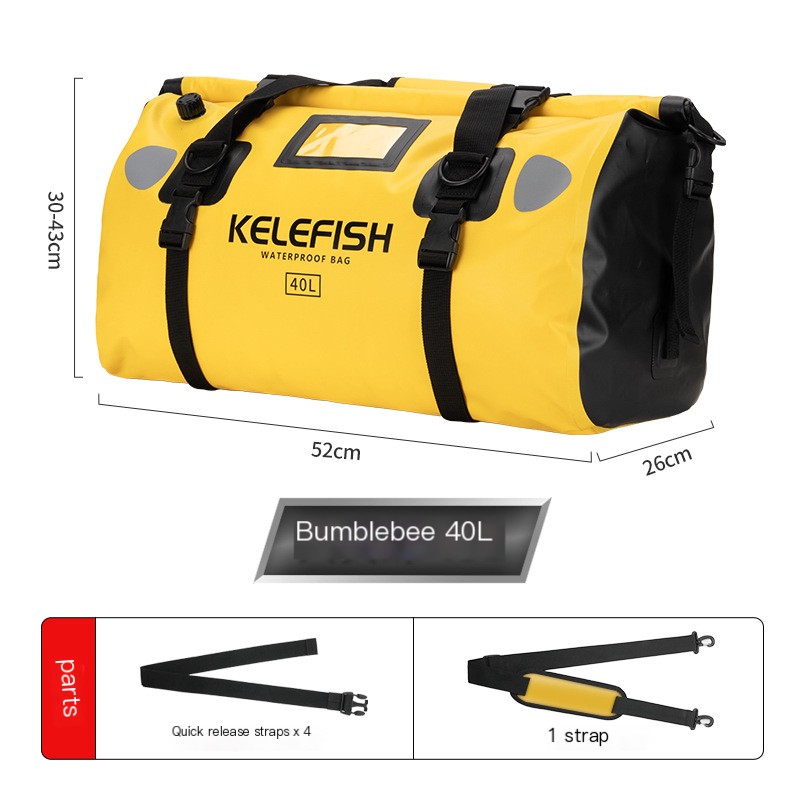 Motorcycle Rear Seat Bag 6
