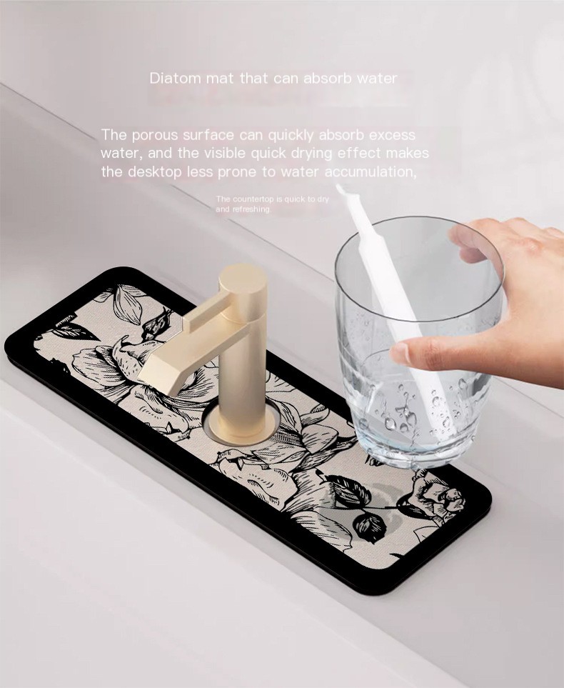 Diatomaceous Earth Absorbent Mat