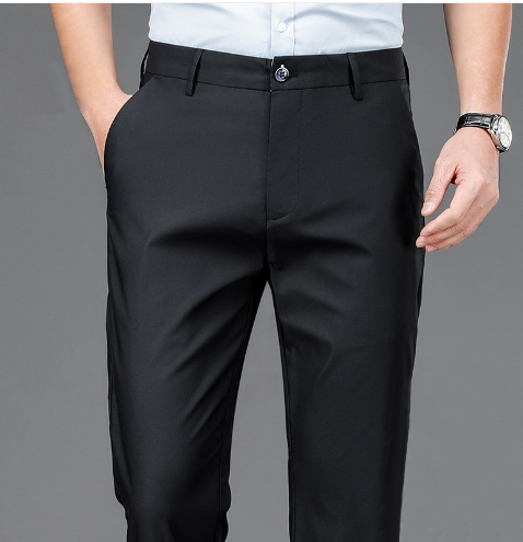 Classic Formal Trousers - Beige