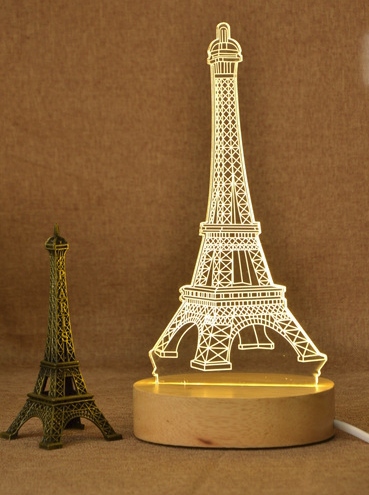 3D Stereo Small Table Lamp