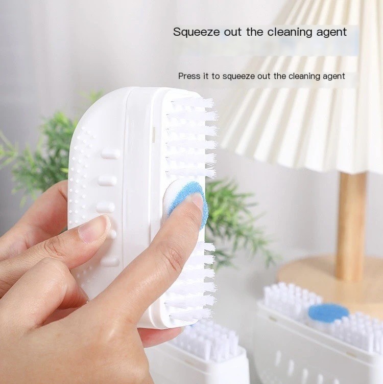 White shoe foam cleaner