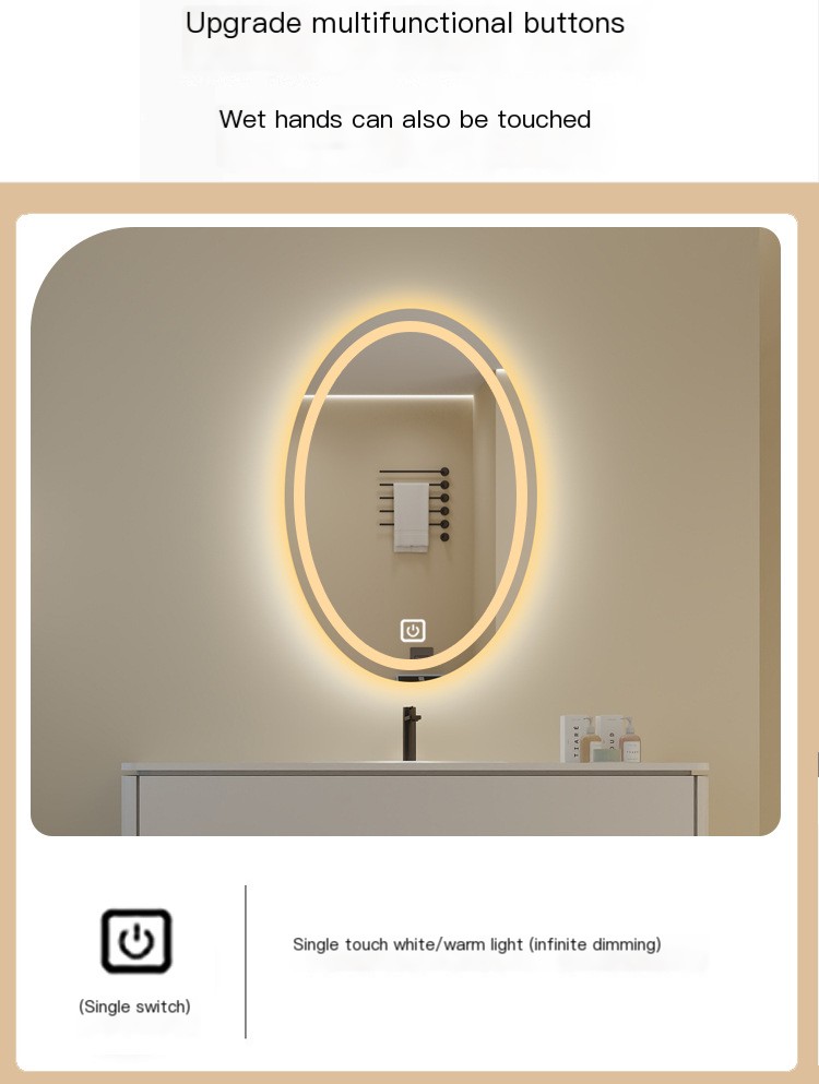 LED Bathroom Mirror Features