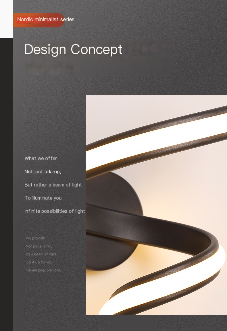 Stylish wall lamp - Image 2