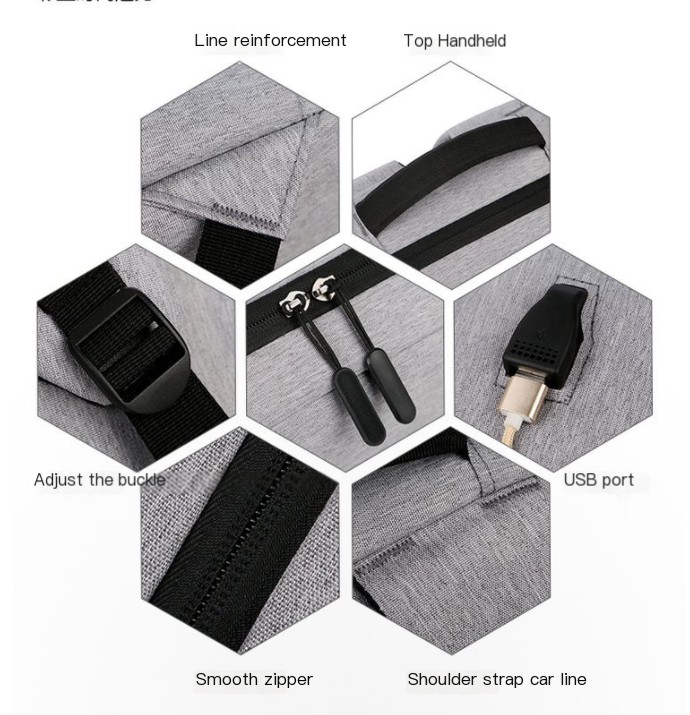 Men's Casual Business Computer Bag Image 1
