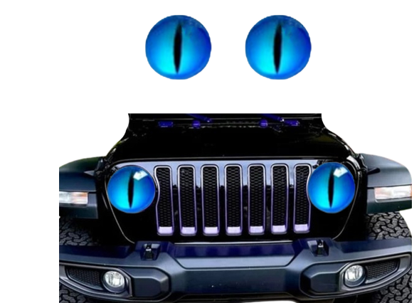 Beast Eyes Headlight Decal 2