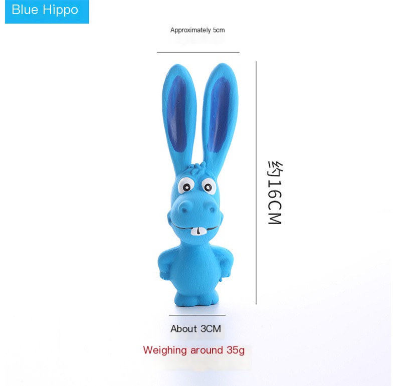 Rabbit Dog Toy Orange