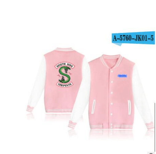 Cardigan Baseball Jacket Image 5