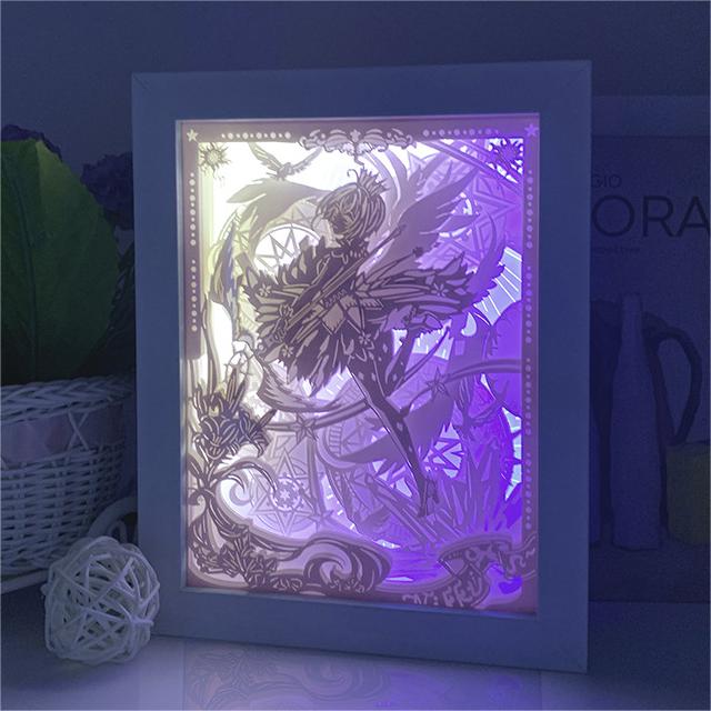 Creative Shadow Paper Carving Lamp