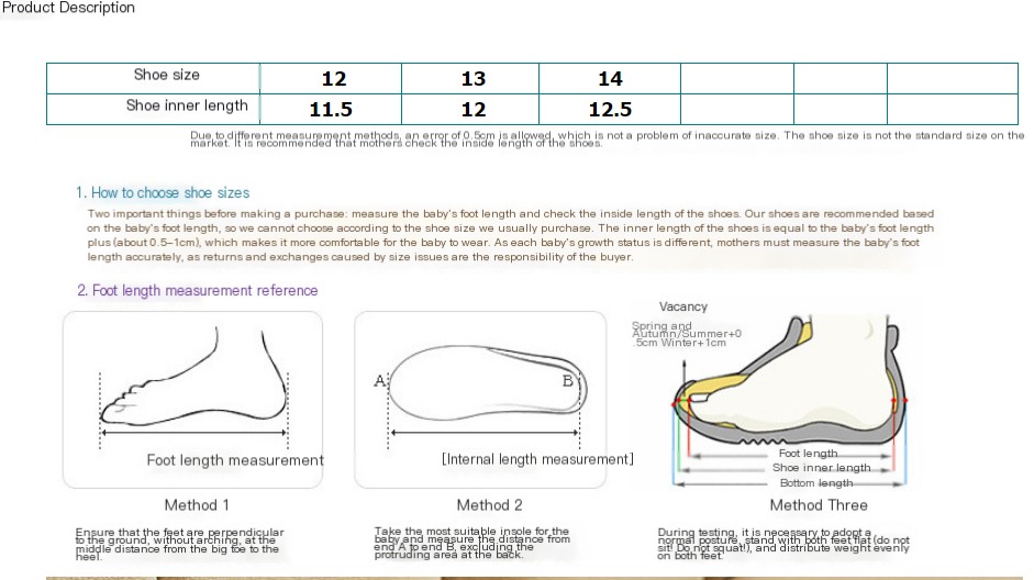 Children's Soft Sole Sandals
