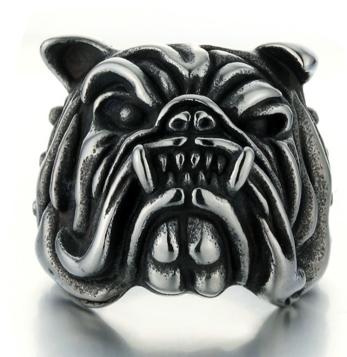 Wolf Head Ring Image 2
