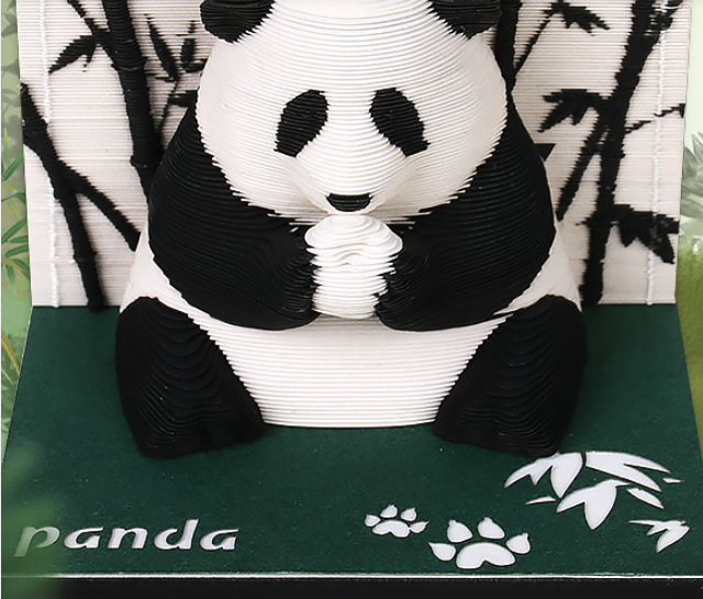 Panda Notepad Cover