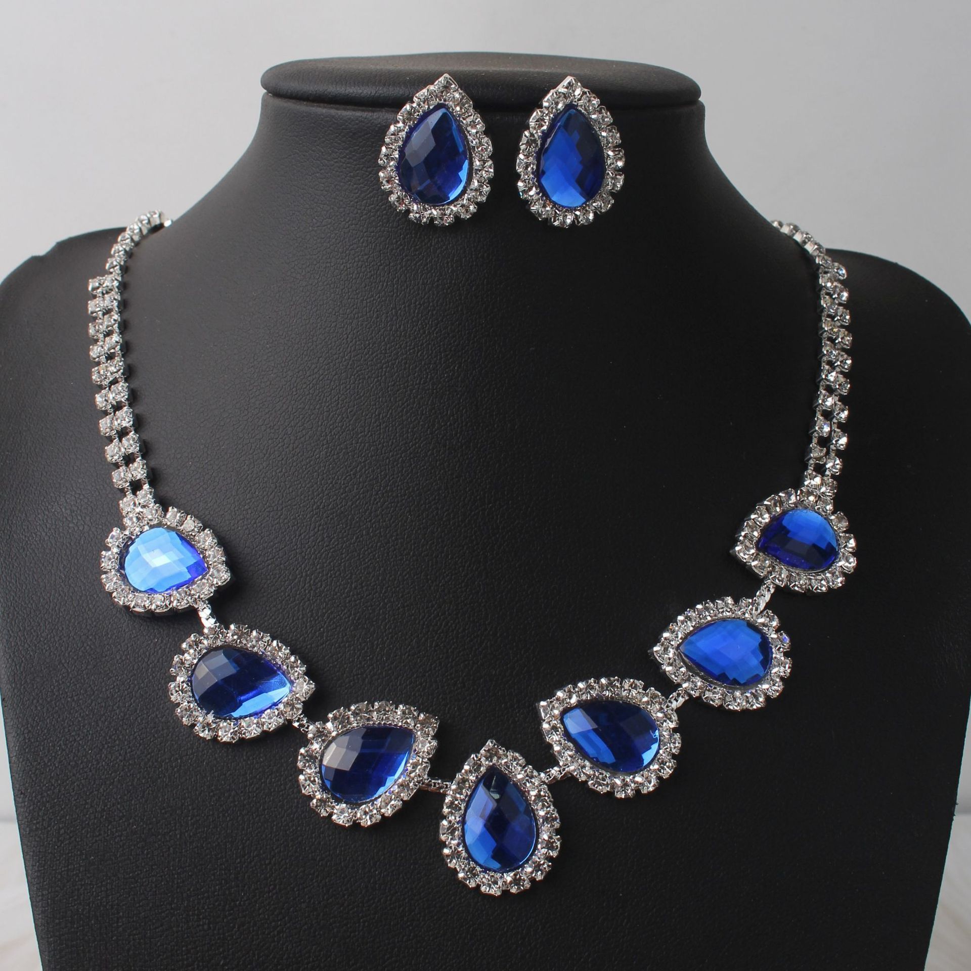 Bridal Necklace and Earrings