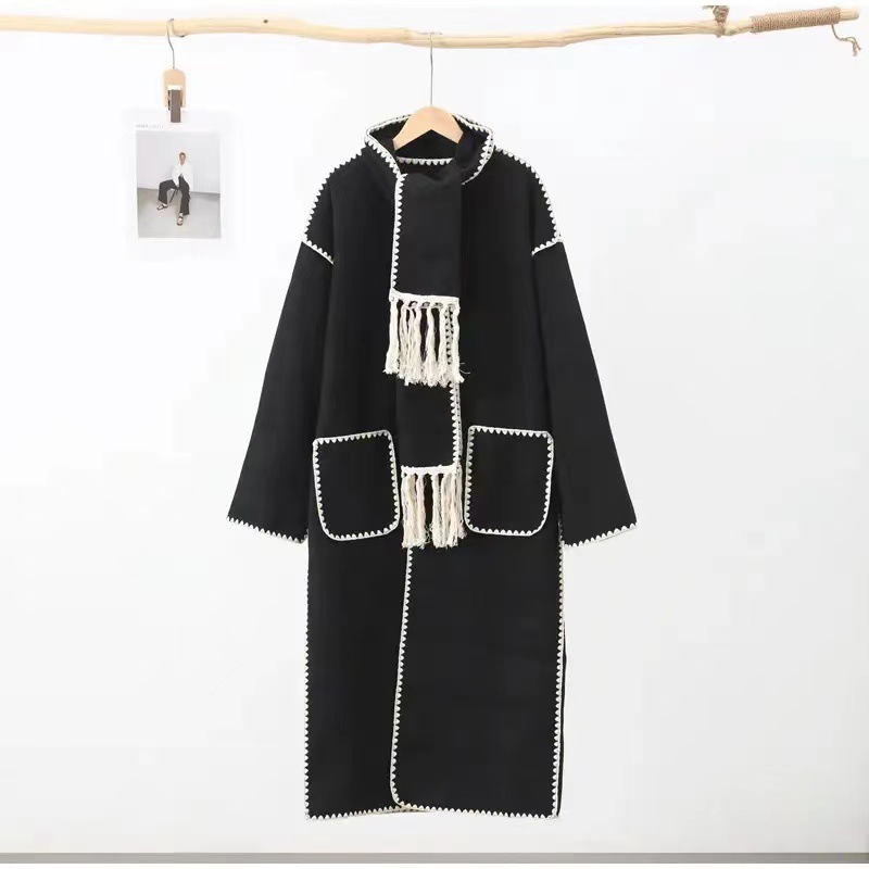 Women's Fashion Woolen Coat 4