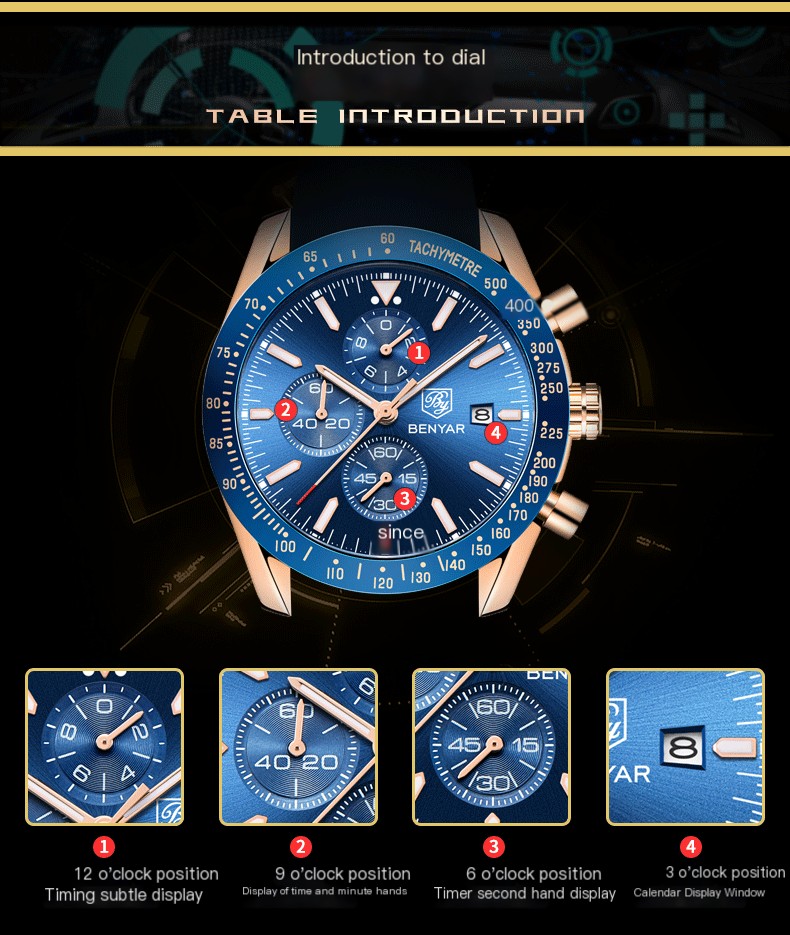 Benyar Watch - Elegant Design