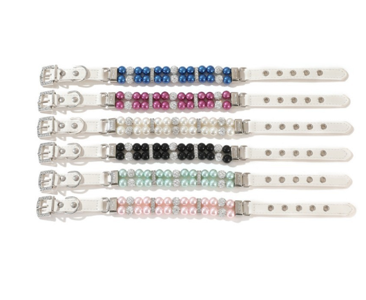 Pet Supplies Pearl Collar Traction Rope Image 1