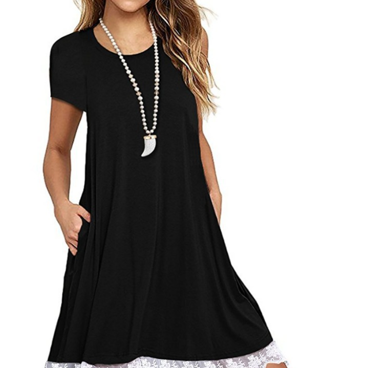 Plain Ruffle Dress Jujube Red