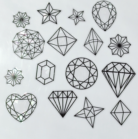 Combo 6 Evil Eye Stickers