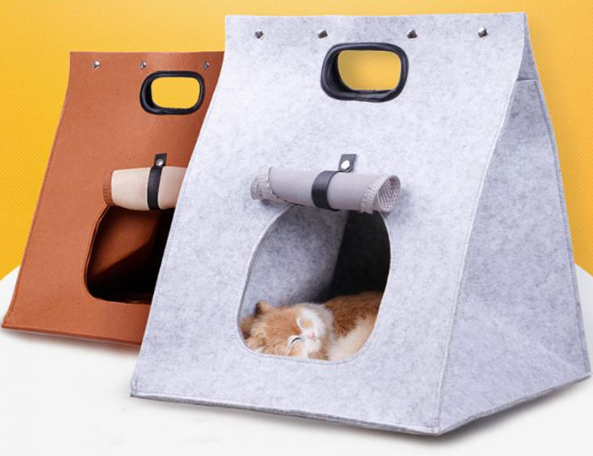 Outing Felt Cat Litter - Brown